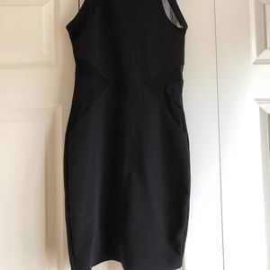 Black Short Bodycon Cutout Dress